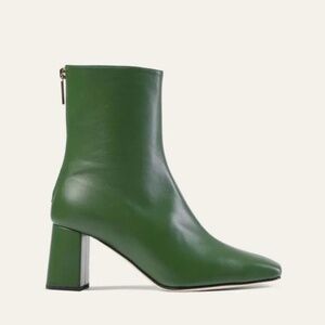 Dear Frances Green Cube Boots, 39,  Worn Once